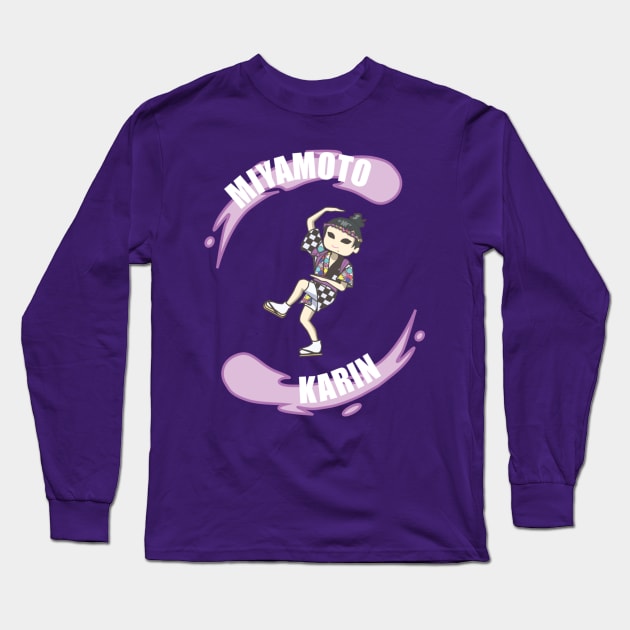 Miyamoto Karin - JIDANDA DANCE Long Sleeve T-Shirt by Suminatsu